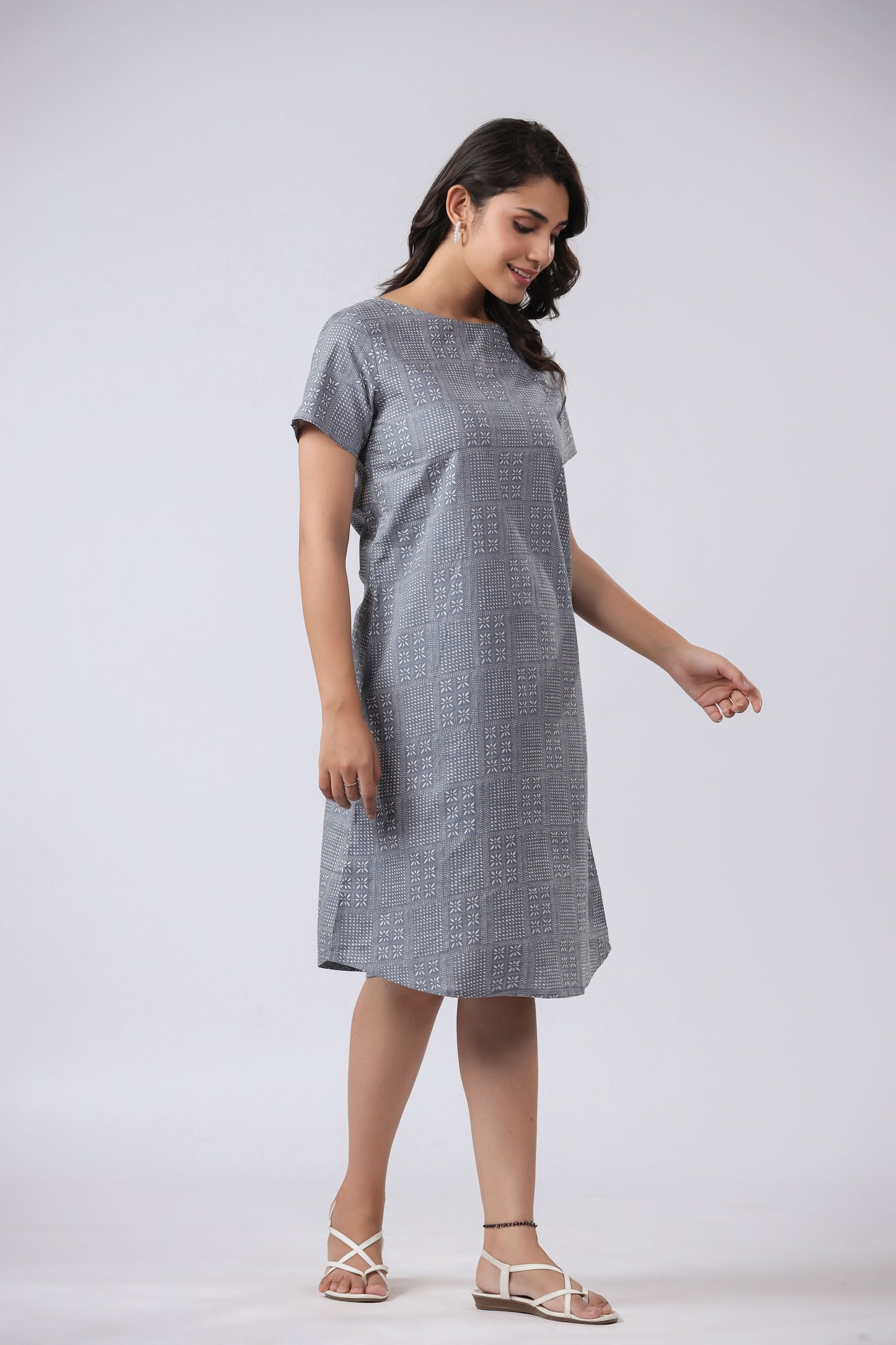 Sustainable BCI Cotton Luxe Lounge Night Dress